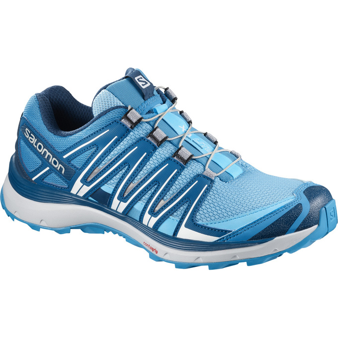 Salomon Israel XA LITE W - Womens Trail Running Shoes - Light Blue (JFHW-14905)